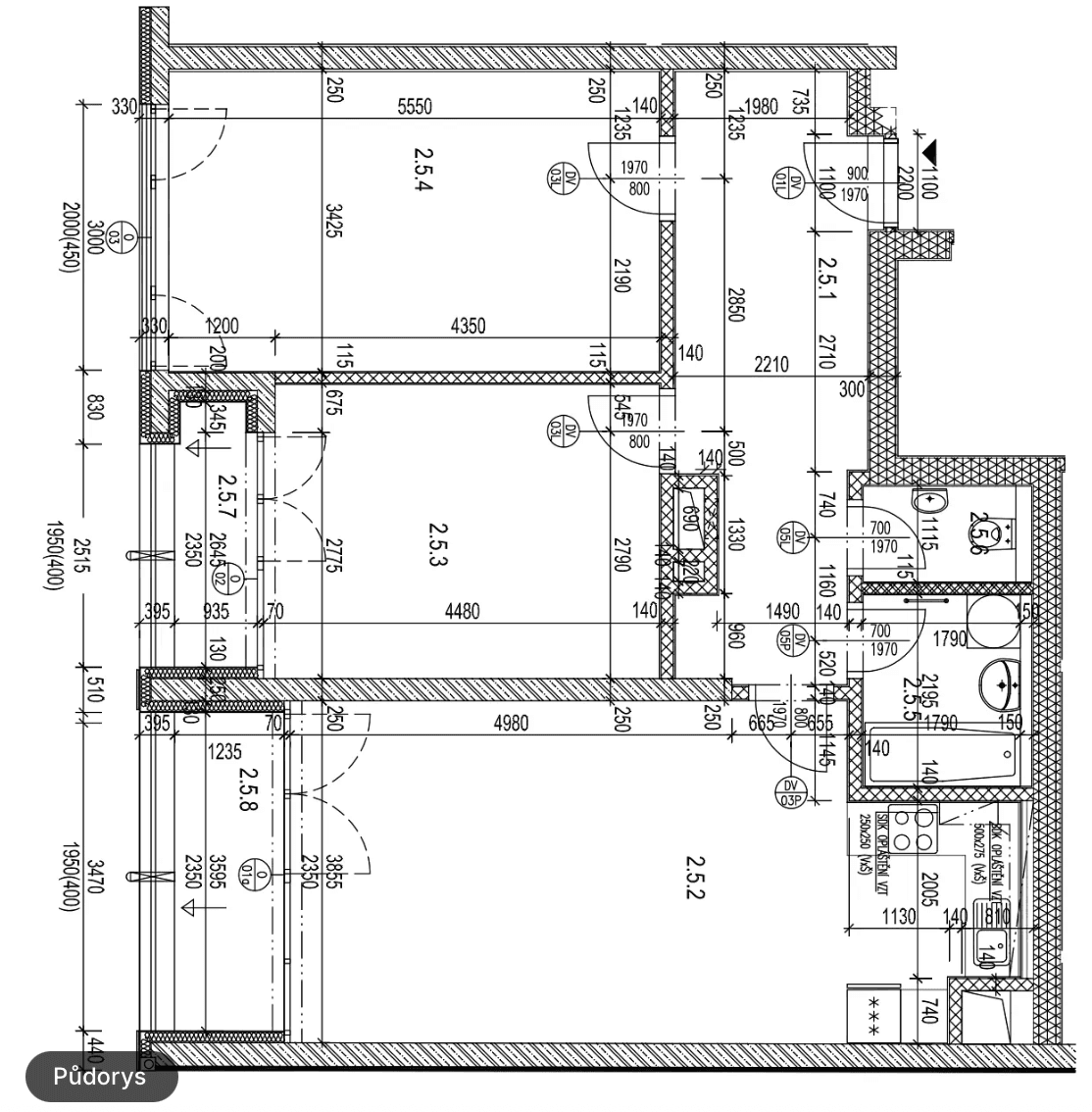 Pronájem bytu 3+kk 92 m², V Horkách, Praha, Praha Pronájem bytu 3+kk 92 m², V Horkách, Praha, Praha