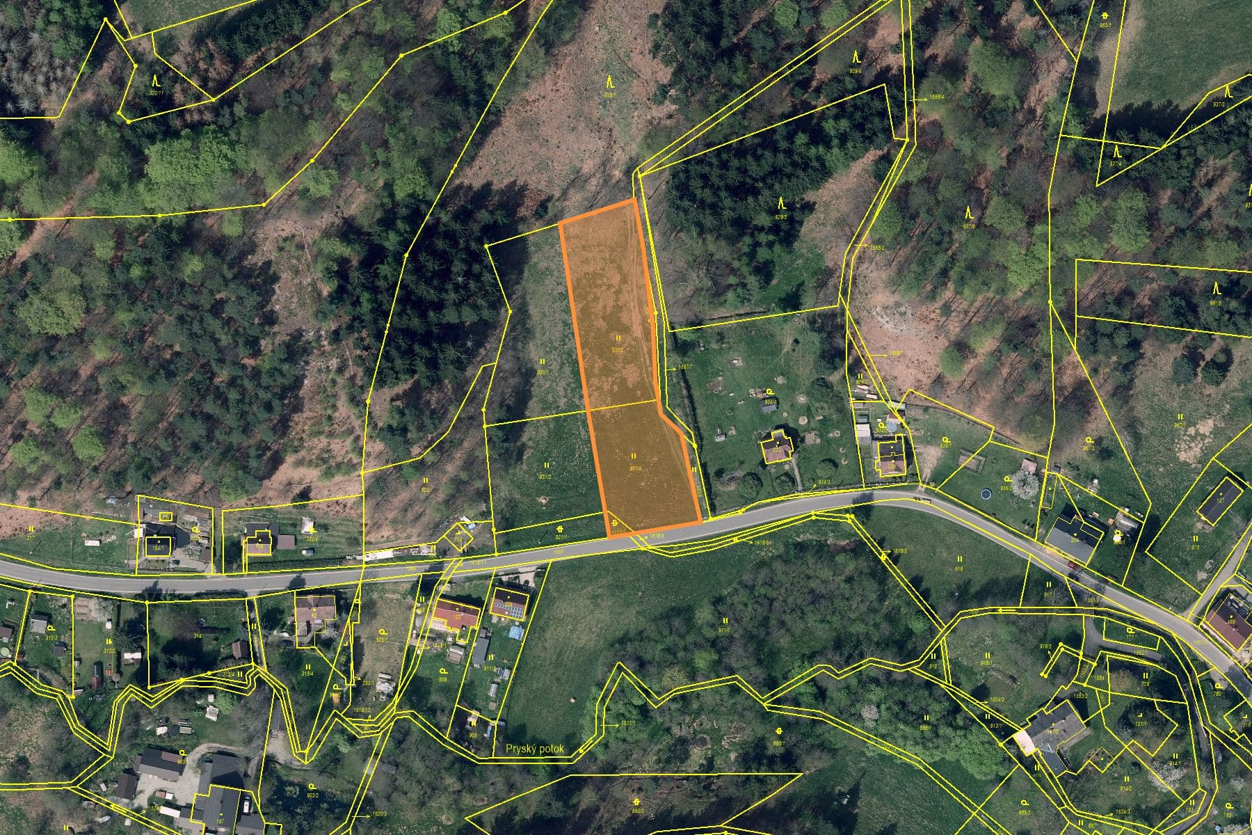 Prodej pozemku 3.373 m², Prysk, Liberecký kraj Prodej pozemku 3.373 m², Prysk, Liberecký kraj