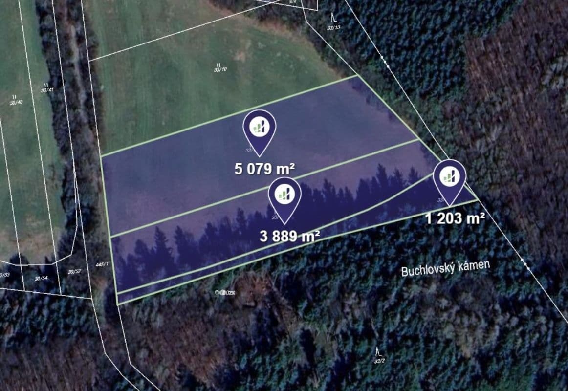 Prodej pozemku 10.171 m², Staré Hutě, Zlínský kraj Prodej pozemku 10.171 m², Staré Hutě, Zlínský kraj