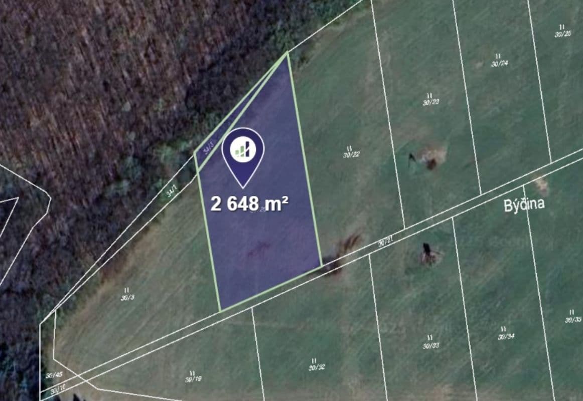 Prodej pozemku 2.648 m², Staré Hutě, Zlínský kraj Prodej pozemku 2.648 m², Staré Hutě, Zlínský kraj