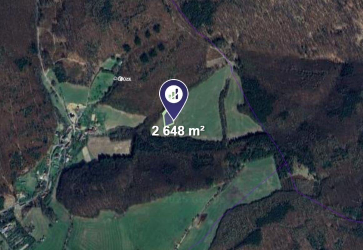 Prodej pozemku 2.648 m², Staré Hutě, Zlínský kraj Prodej pozemku 2.648 m², Staré Hutě, Zlínský kraj