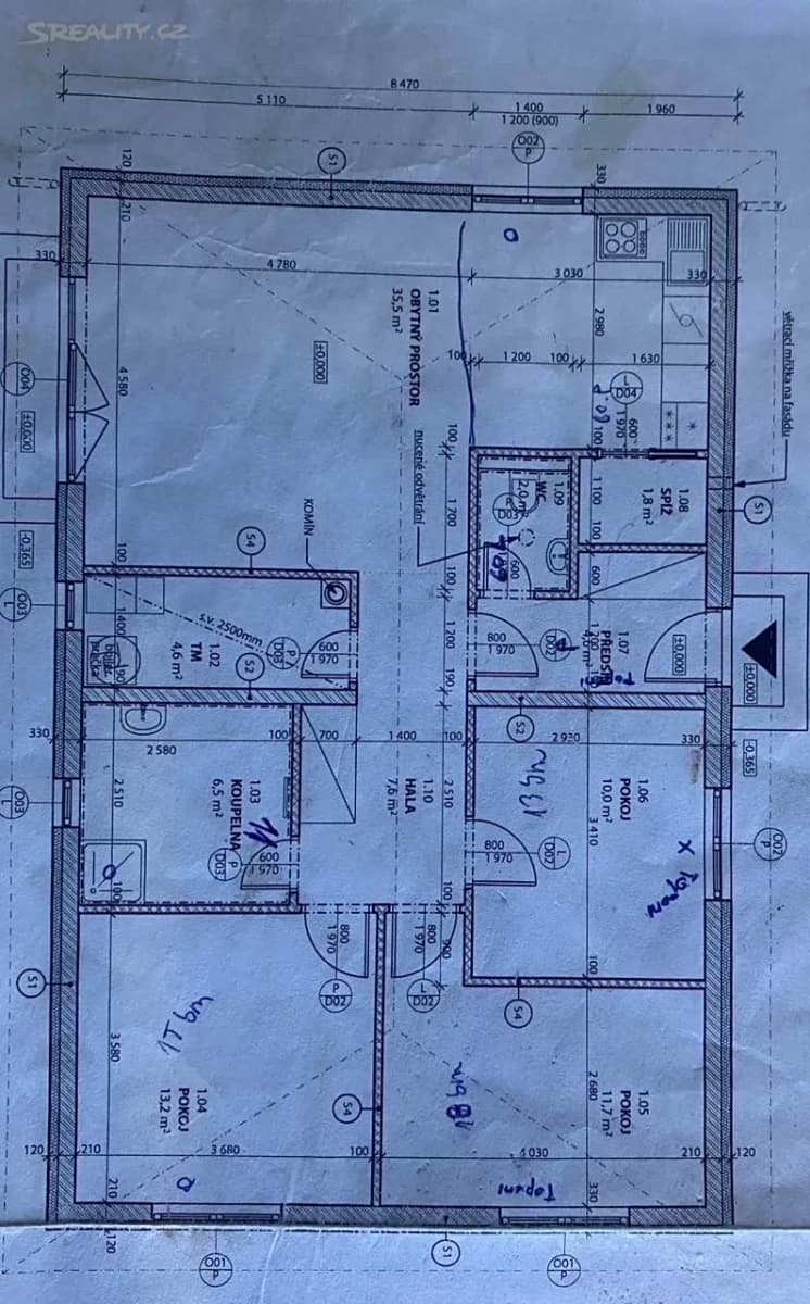 Prodej domu 95 m², pozemek 980 m², Třebichovická, Kladno, Středočeský kraj Prodej domu 95 m², pozemek 980 m², Třebichovická, Kladno, Středočeský kraj