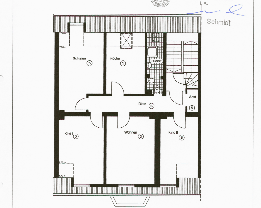 Pronájem bytu 4+1 100 m², Wittensteinstraße 137, Wuppertal, Severní Porýní-Vestfálsko Pronájem bytu 4+1 100 m², Wittensteinstraße 137, Wuppertal, Severní Porýní-Vestfálsko