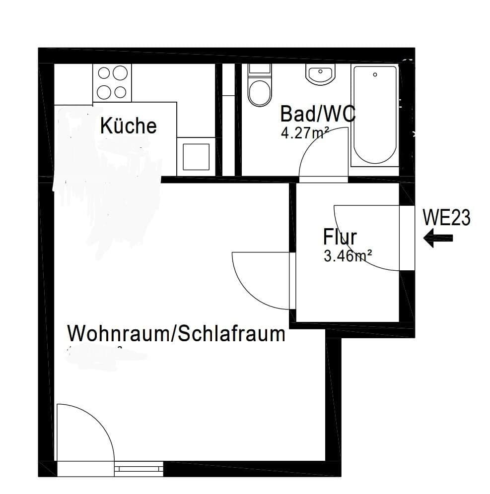Pronájem bytu 1+1 30 m², München, Bavorsko Pronájem bytu 1+1 30 m², München, Bavorsko