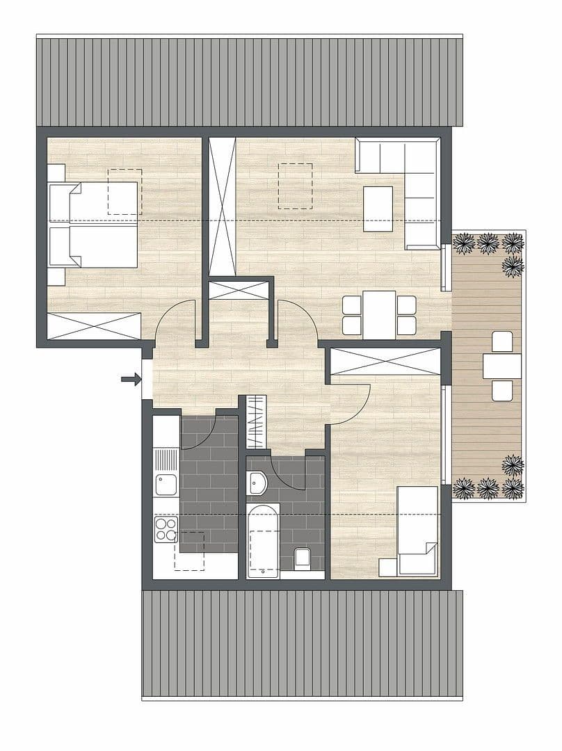Prodej bytu 3+1 81 m², Leonberg, Bádensko-Württembersko Prodej bytu 3+1 81 m², Leonberg, Bádensko-Württembersko