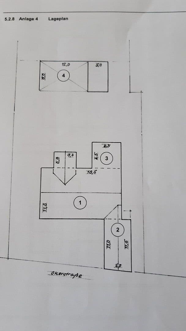 Prodej domu 180 m², pozemek 1.357 m², Okerstr. 84, Schwülper, Dolní Sasko Prodej domu 180 m², pozemek 1.357 m², Okerstr. 84, Schwülper, Dolní Sasko