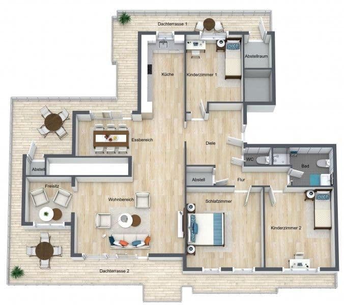 Prodej bytu 4+1 166 m², Zirndorf, Bavorsko Prodej bytu 4+1 166 m², Zirndorf, Bavorsko