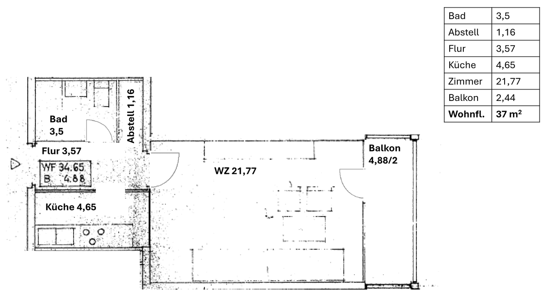 Pronájem bytu 1+1 37 m², Rümannstr. 59, München, Bavorsko Pronájem bytu 1+1 37 m², Rümannstr. 59, München, Bavorsko