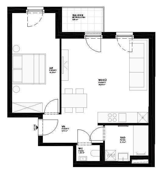 Pronájem bytu 2+1 54 m², Wien, Wien Pronájem bytu 2+1 54 m², Wien, Wien