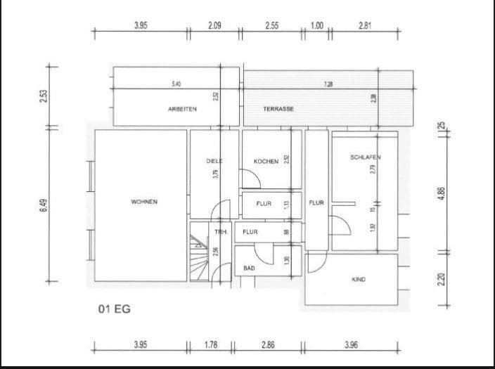 Pronájem bytu 4+1 101 m², Stuttgart, Bádensko-Württembersko Pronájem bytu 4+1 101 m², Stuttgart, Bádensko-Württembersko