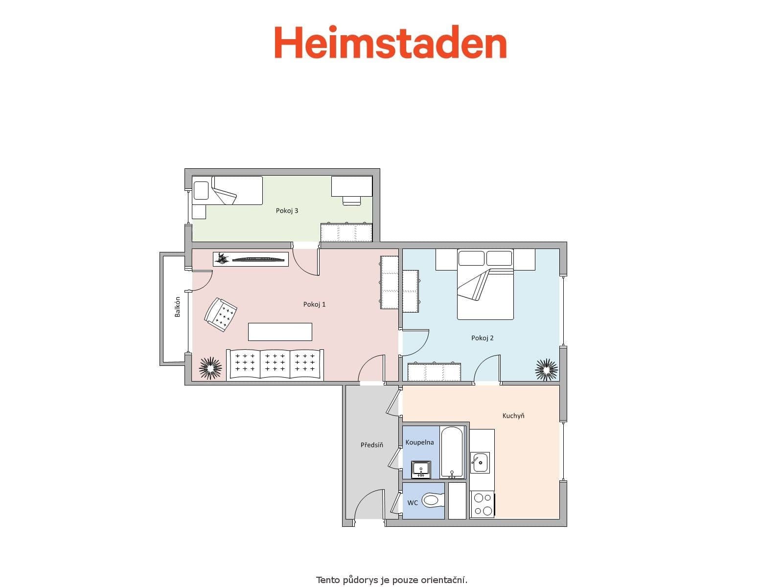 Pronájem bytu 3+1 65 m², Žákovská, Havířov, Moravskoslezský kraj Pronájem bytu 3+1 65 m², Žákovská, Havířov, Moravskoslezský kraj