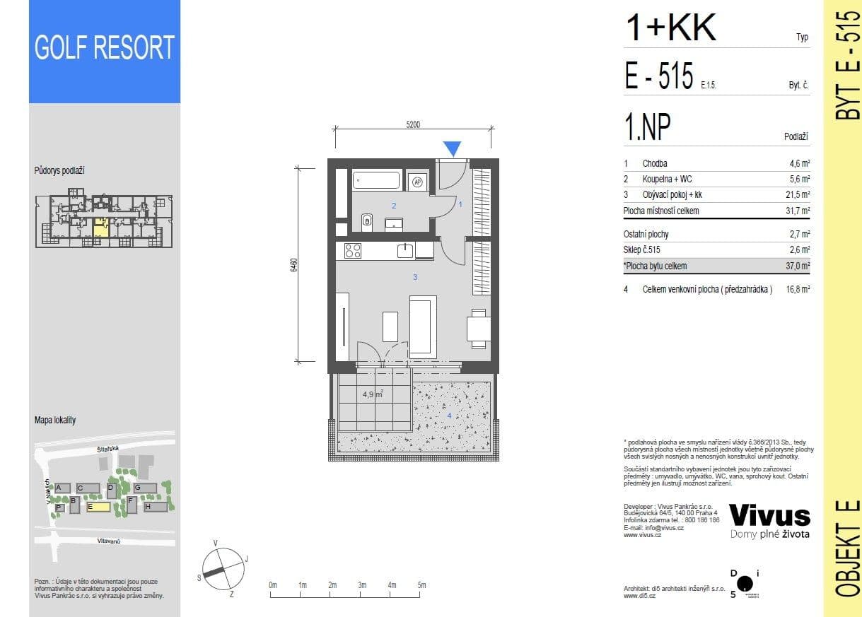 Pronájem bytu 1+kk 32 m², Šenácká, Praha, Praha Pronájem bytu 1+kk 32 m², Šenácká, Praha, Praha