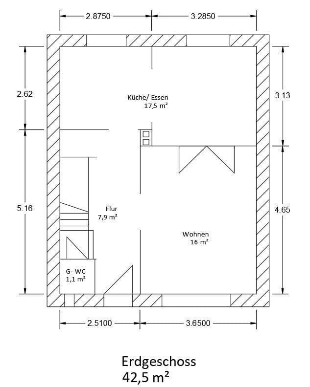 Prodej domu 121 m², pozemek 221 m², Bergstraße 37c, Stendal, Sasko-Anhaltsko Prodej domu 121 m², pozemek 221 m², Bergstraße 37c, Stendal, Sasko-Anhaltsko
