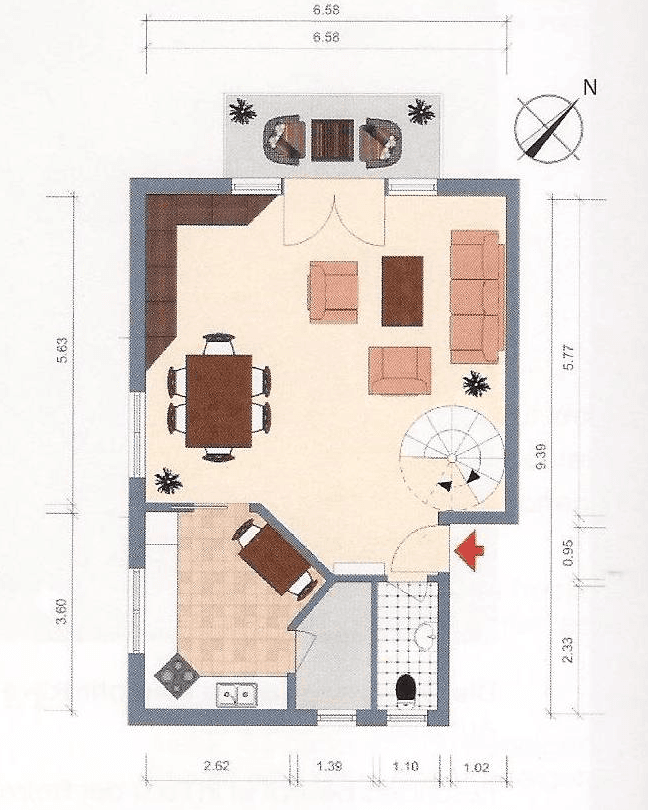 Prodej bytu 3+kk 97 m², Sudetenstraße 7, Forst, Bádensko-Württembersko Prodej bytu 3+kk 97 m², Sudetenstraße 7, Forst, Bádensko-Württembersko