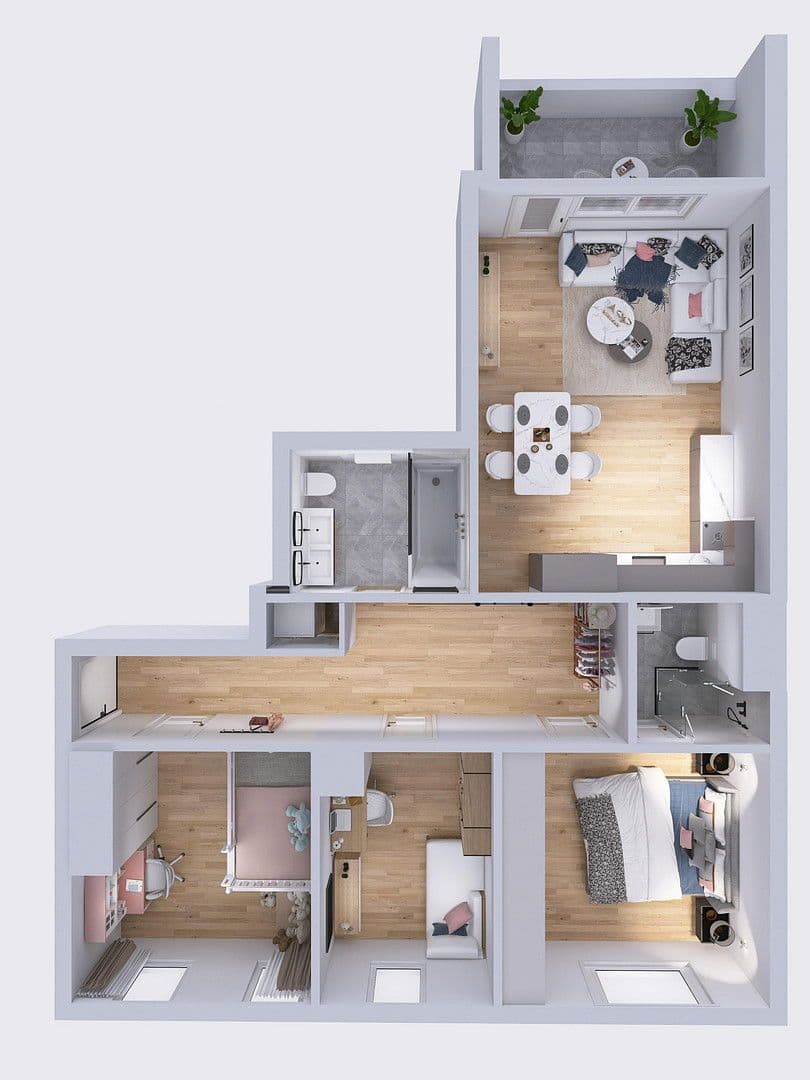 Prodej bytu 3+kk 80 m², München-Bogenhausen, Bavorsko Prodej bytu 3+kk 80 m², München-Bogenhausen, Bavorsko