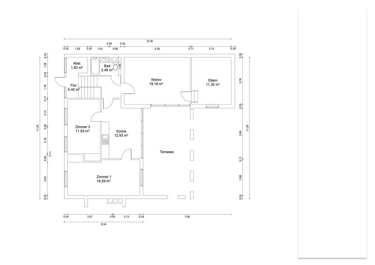 Prodej domu 93 m², pozemek 480 m², Hamburg, Hamburg Prodej domu 93 m², pozemek 480 m², Hamburg, Hamburg