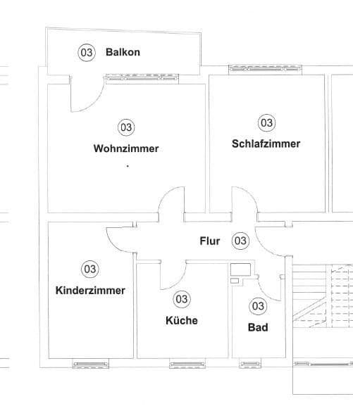 Pronájem bytu 3+1 78 m², Kleiststraße, Ingolstadt, Bavorsko Pronájem bytu 3+1 78 m², Kleiststraße, Ingolstadt, Bavorsko