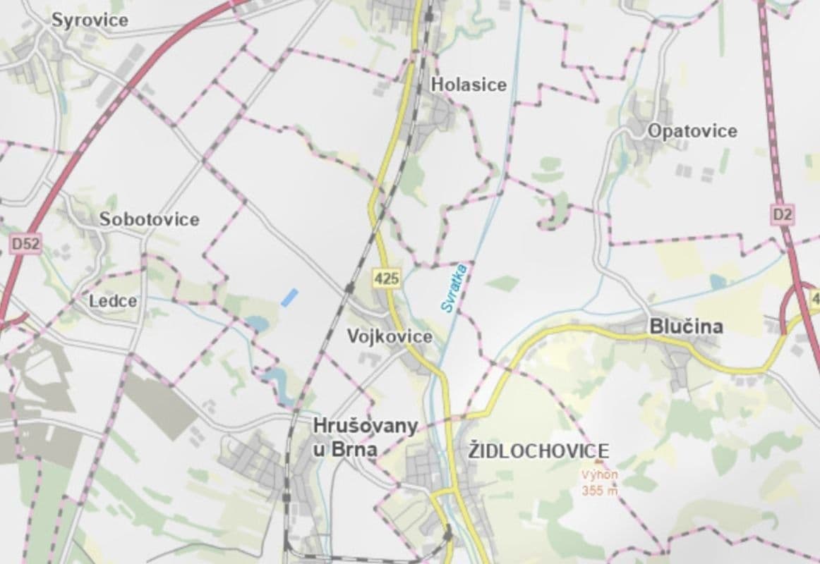Prodej pozemku 4.344 m², Vojkovice, Jihomoravský kraj Prodej pozemku 4.344 m², Vojkovice, Jihomoravský kraj