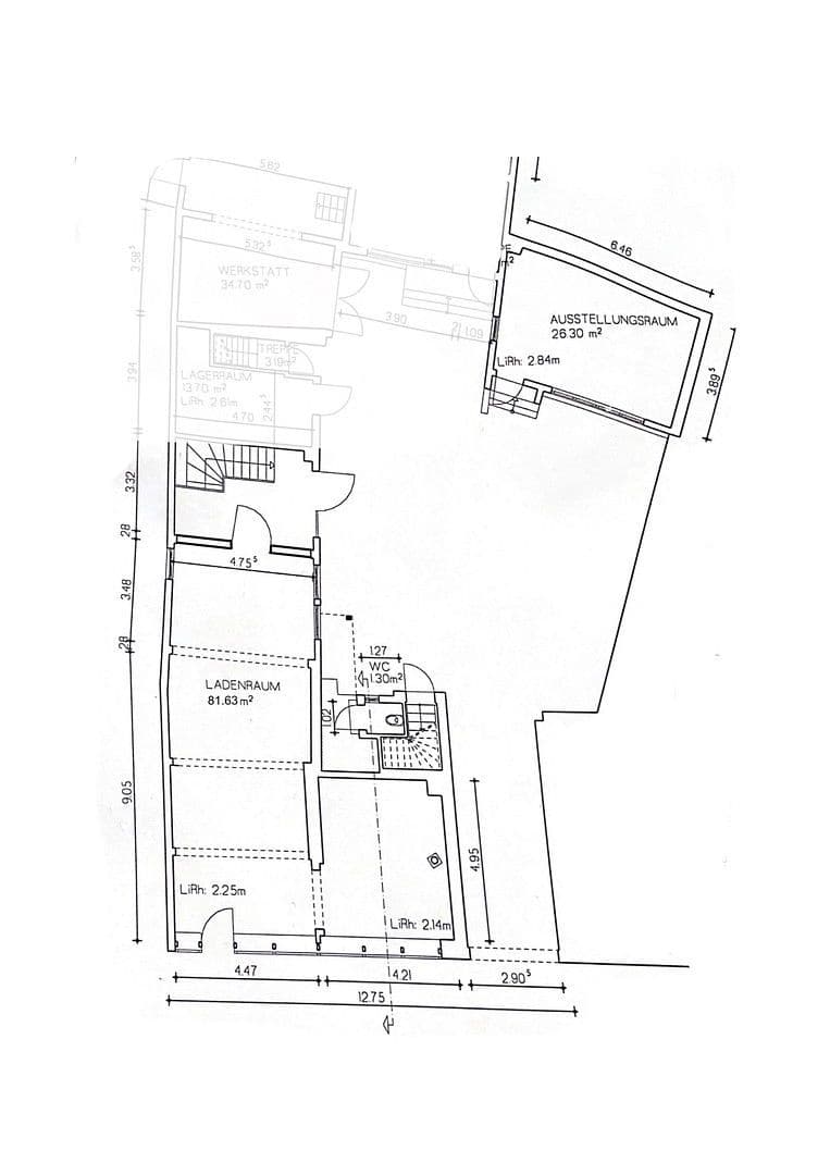 Pronájem nebytového prostoru 107 m², Wallstraße 22, Bad Homburg vor der Höhe, Hessen Pronájem nebytového prostoru 107 m², Wallstraße 22, Bad Homburg vor der Höhe, Hessen