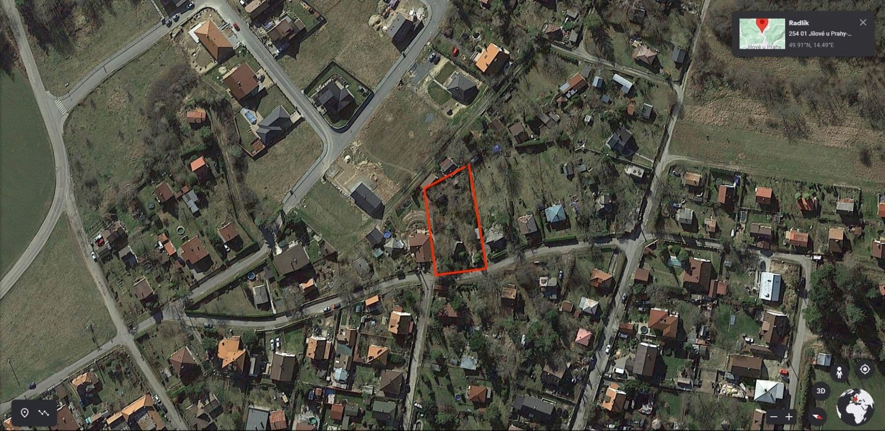 Prodej pozemku 1.016 m², Vlnitá, Jílové u Prahy, Středočeský kraj Prodej pozemku 1.016 m², Vlnitá, Jílové u Prahy, Středočeský kraj