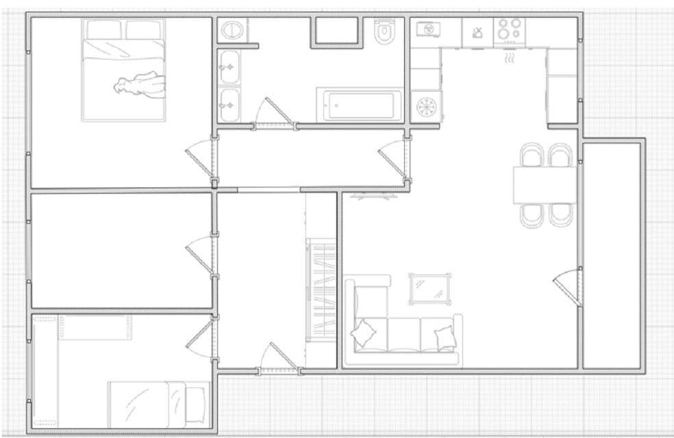 Pronájem bytu 4+kk 78 m², Popelákova, Brno, Jihomoravský kraj Pronájem bytu 4+kk 78 m², Popelákova, Brno, Jihomoravský kraj
