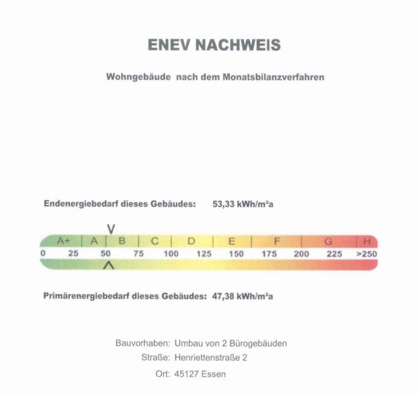 Pronájem bytu 3+1 93 m², Henriettenstr. 2a, Essen, Severní Porýní-Vestfálsko Pronájem bytu 3+1 93 m², Henriettenstr. 2a, Essen, Severní Porýní-Vestfálsko