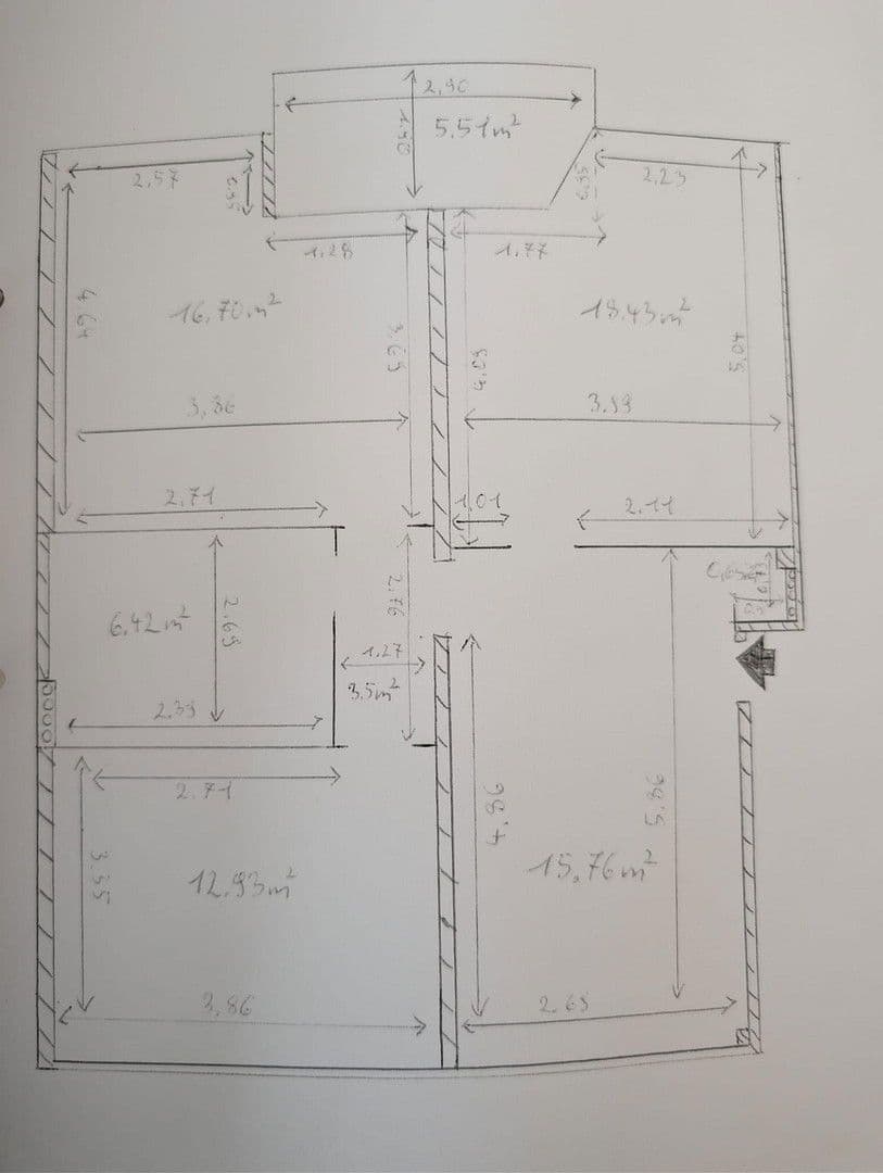 Prodej bytu 3+kk 75 m², Hagen, Severní Porýní-Vestfálsko Prodej bytu 3+kk 75 m², Hagen, Severní Porýní-Vestfálsko