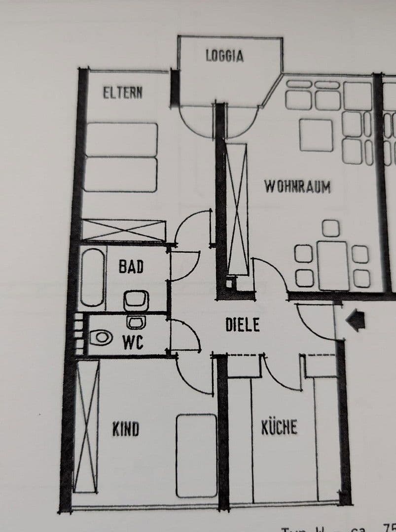 Prodej bytu 3+kk 75 m², Hagen, Severní Porýní-Vestfálsko Prodej bytu 3+kk 75 m², Hagen, Severní Porýní-Vestfálsko