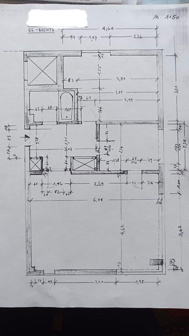 Pronájem bytu 2+1 60 m², Cáchy, Severní Porýní-Vestfálsko Pronájem bytu 2+1 60 m², Cáchy, Severní Porýní-Vestfálsko