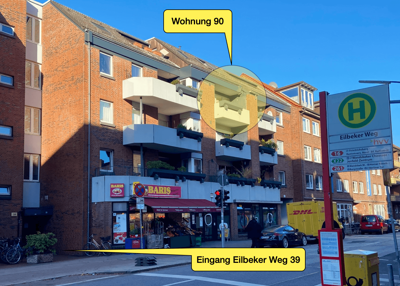 Prodej bytu 1+1 31 m², Eilbeker Weg 39, Hamburg, Hamburg Prodej bytu 1+1 31 m², Eilbeker Weg 39, Hamburg, Hamburg