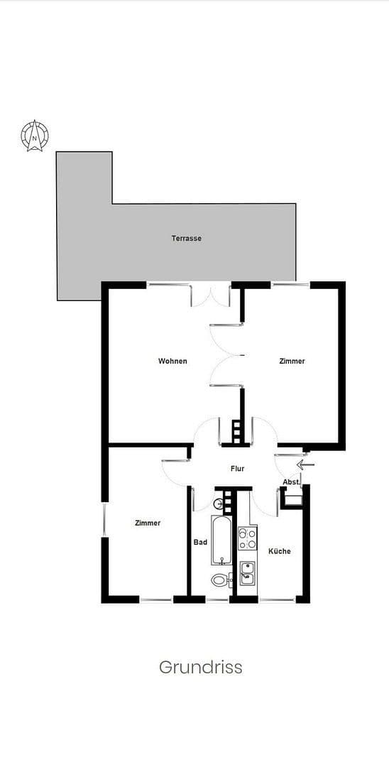 Prodej bytu 3+1 70 m², Hamburg, Hamburg Prodej bytu 3+1 70 m², Hamburg, Hamburg