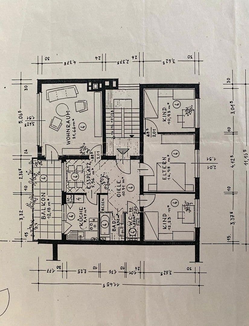Prodej bytu 3+kk 100 m², Wuppertal, Severní Porýní-Vestfálsko Prodej bytu 3+kk 100 m², Wuppertal, Severní Porýní-Vestfálsko
