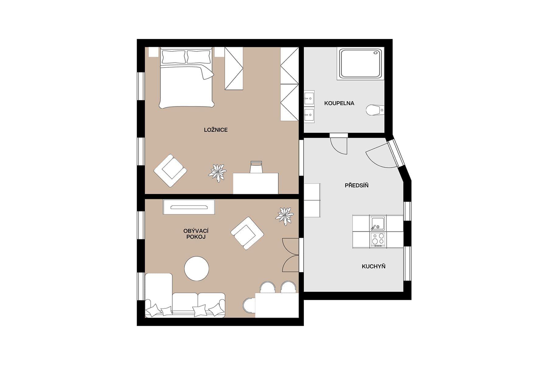 Prodej bytu 2+kk 65 m², Na Poříčí, Praha, Praha Prodej bytu 2+kk 65 m², Na Poříčí, Praha, Praha