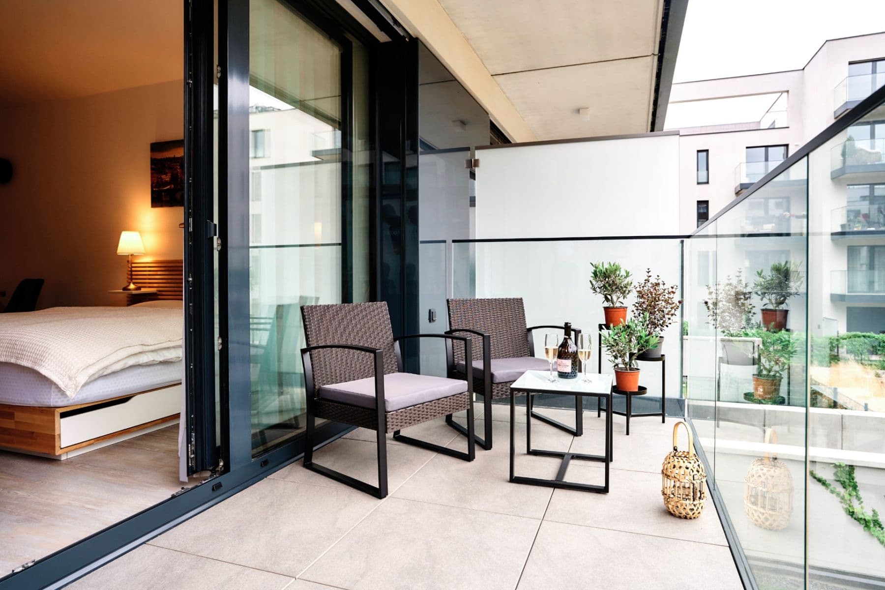 Pronájem bytu 1+kk 36 m², Šrámkové, Praha, Praha Pronájem bytu 1+kk 36 m², Šrámkové, Praha, Praha