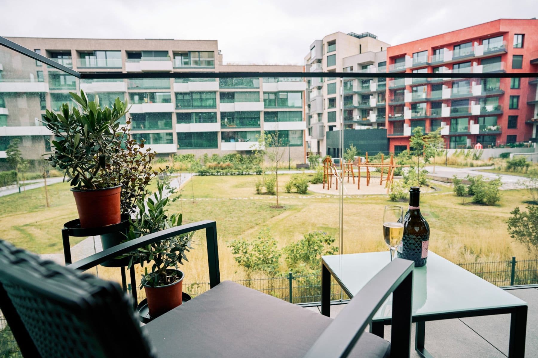 Pronájem bytu 1+kk 36 m², Šrámkové, Praha, Praha Pronájem bytu 1+kk 36 m², Šrámkové, Praha, Praha