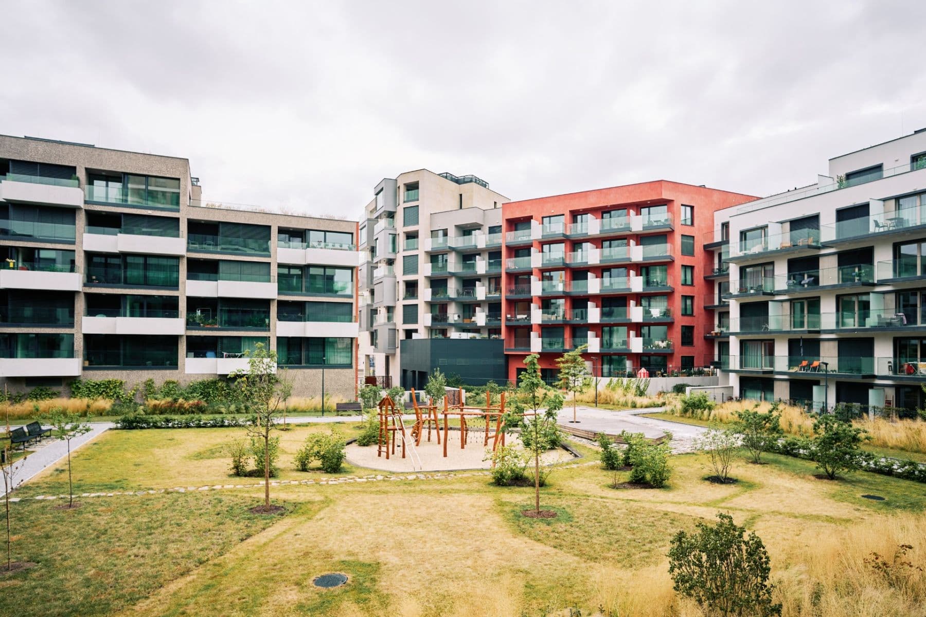 Pronájem bytu 1+kk 36 m², Šrámkové, Praha, Praha Pronájem bytu 1+kk 36 m², Šrámkové, Praha, Praha