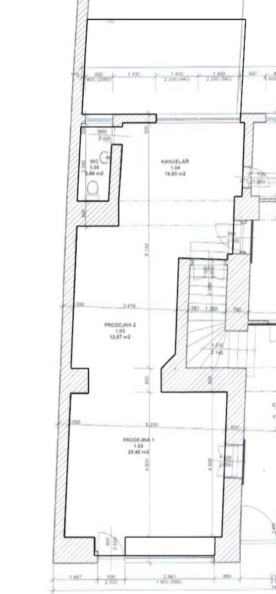 Pronájem nebytového prostoru 82 m², Husova, Jičín, Královéhradecký kraj Pronájem nebytového prostoru 82 m², Husova, Jičín, Královéhradecký kraj