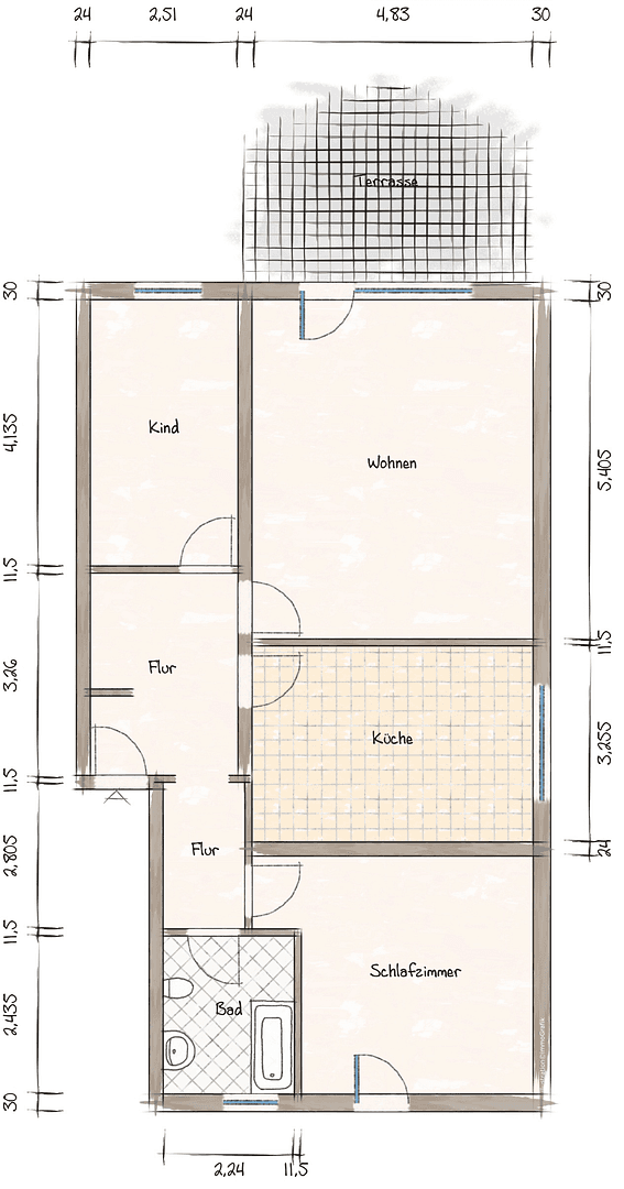 Prodej bytu 3+1 83 m², Hennef (Sieg), Severní Porýní-Vestfálsko Prodej bytu 3+1 83 m², Hennef (Sieg), Severní Porýní-Vestfálsko