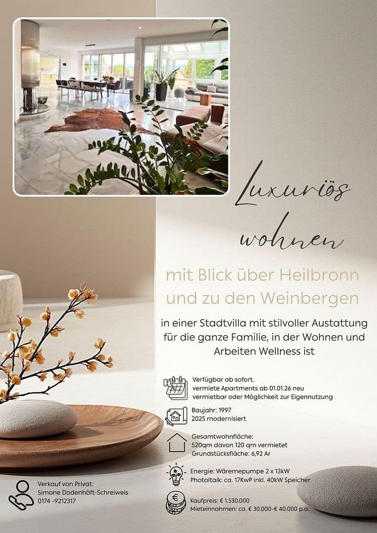 Prodej domu 520 m², pozemek 697 m², Fritz-Ulrich-Str. 105, Heilbronn, Bádensko-Württembersko Prodej domu 520 m², pozemek 697 m², Fritz-Ulrich-Str. 105, Heilbronn, Bádensko-Württembersko