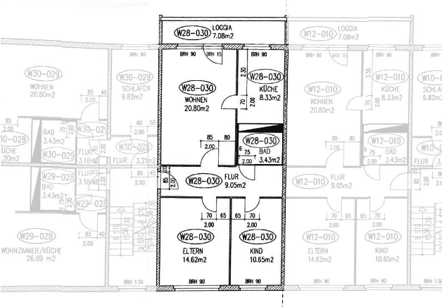 Pronájem bytu 3+1 71 m², Nordring 99b, Zhořelec, Sasko Pronájem bytu 3+1 71 m², Nordring 99b, Zhořelec, Sasko