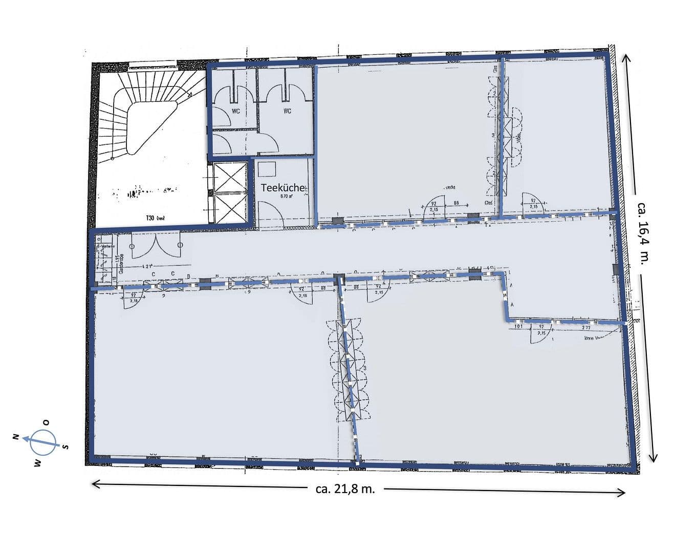 Pronájem kanceláře 307 m², Axel-Springer-Platz 2, Hamburg, Hamburg Pronájem kanceláře 307 m², Axel-Springer-Platz 2, Hamburg, Hamburg