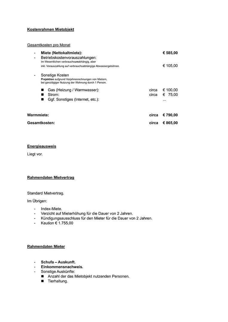 Pronájem bytu 3+1 60 m², Obere Goethestraße 82, Gladbeck, Severní Porýní-Vestfálsko Pronájem bytu 3+1 60 m², Obere Goethestraße 82, Gladbeck, Severní Porýní-Vestfálsko