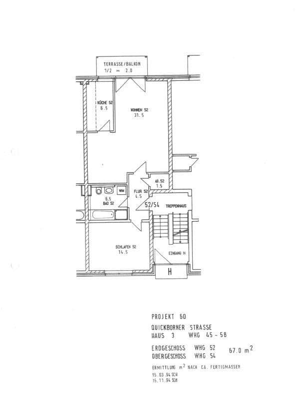 Prodej bytu 2+1 67 m², Quickborner Straße 142, Norderstedt, Šlesvicko-Holštýnsko Prodej bytu 2+1 67 m², Quickborner Straße 142, Norderstedt, Šlesvicko-Holštýnsko