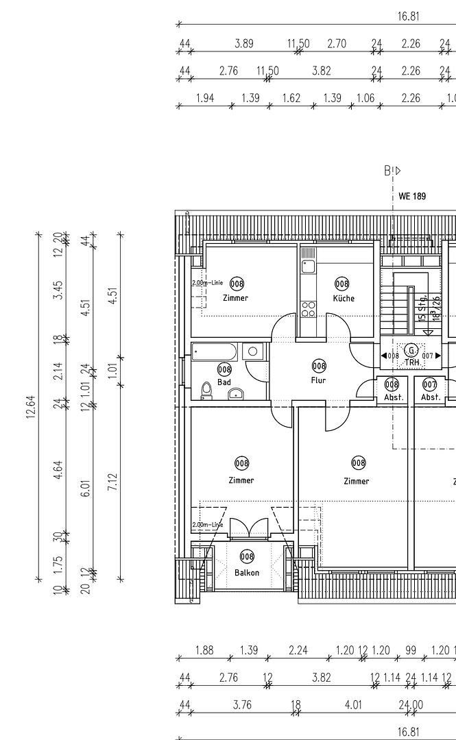 Pronájem bytu 3+1 80 m², Alte Grenzstraße, Recklinghausen, Severní Porýní-Vestfálsko Pronájem bytu 3+1 80 m², Alte Grenzstraße, Recklinghausen, Severní Porýní-Vestfálsko