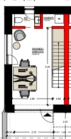 Pronájem bytu 3+1 64 m², Fischergasse 3, Eggenfelden, Bavorsko Pronájem bytu 3+1 64 m², Fischergasse 3, Eggenfelden, Bavorsko