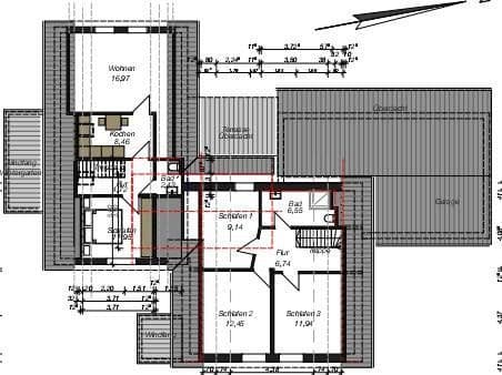 Pronájem domu 120 m², pozemek 1.300 m², Wiefelstede, Dolní Sasko Pronájem domu 120 m², pozemek 1.300 m², Wiefelstede, Dolní Sasko