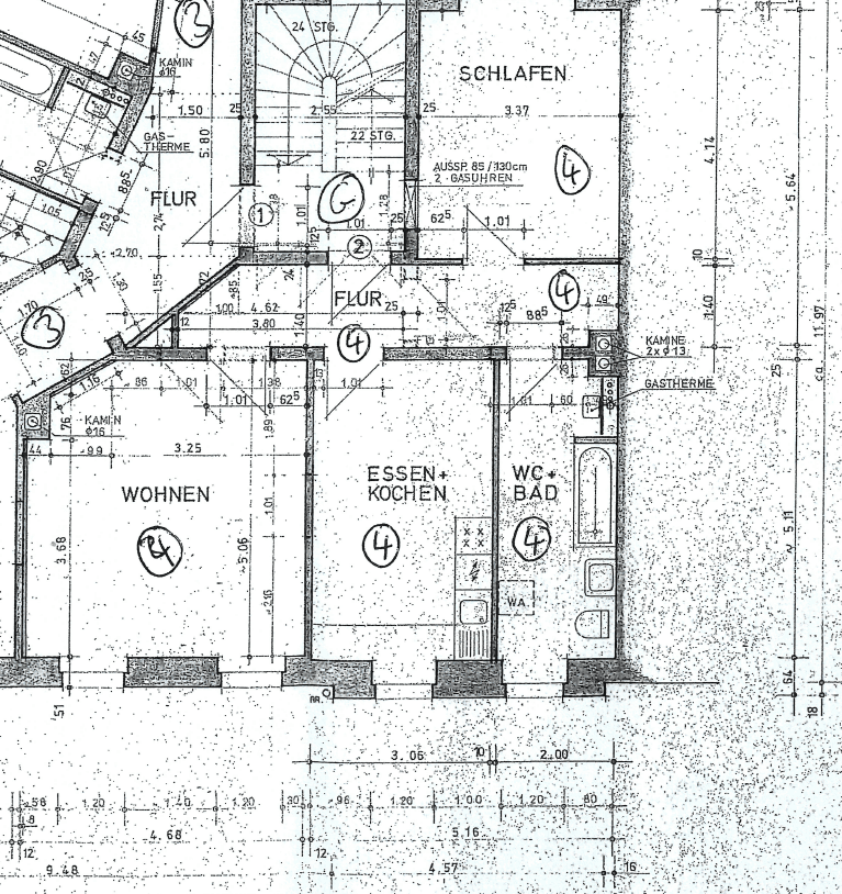 Pronájem bytu 2+kk 72 m², Ludwigshafen, Porýní-Falc Pronájem bytu 2+kk 72 m², Ludwigshafen, Porýní-Falc