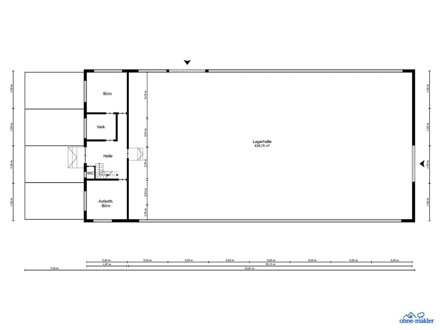 Pronájem nebytového prostoru 862 m², Ofterdingen, Bádensko-Württembersko Pronájem nebytového prostoru 862 m², Ofterdingen, Bádensko-Württembersko