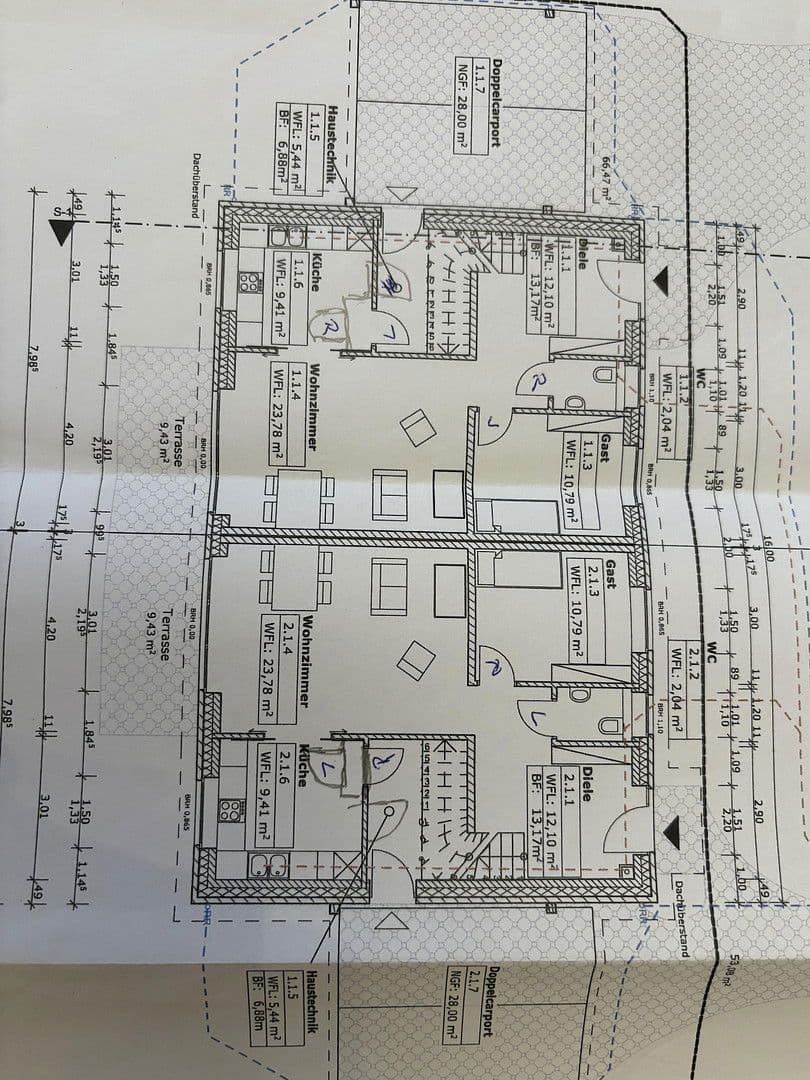 Pronájem domu 133 m², pozemek 449 m², Am Osterbruch 58a, Hammah, Dolní Sasko Pronájem domu 133 m², pozemek 449 m², Am Osterbruch 58a, Hammah, Dolní Sasko