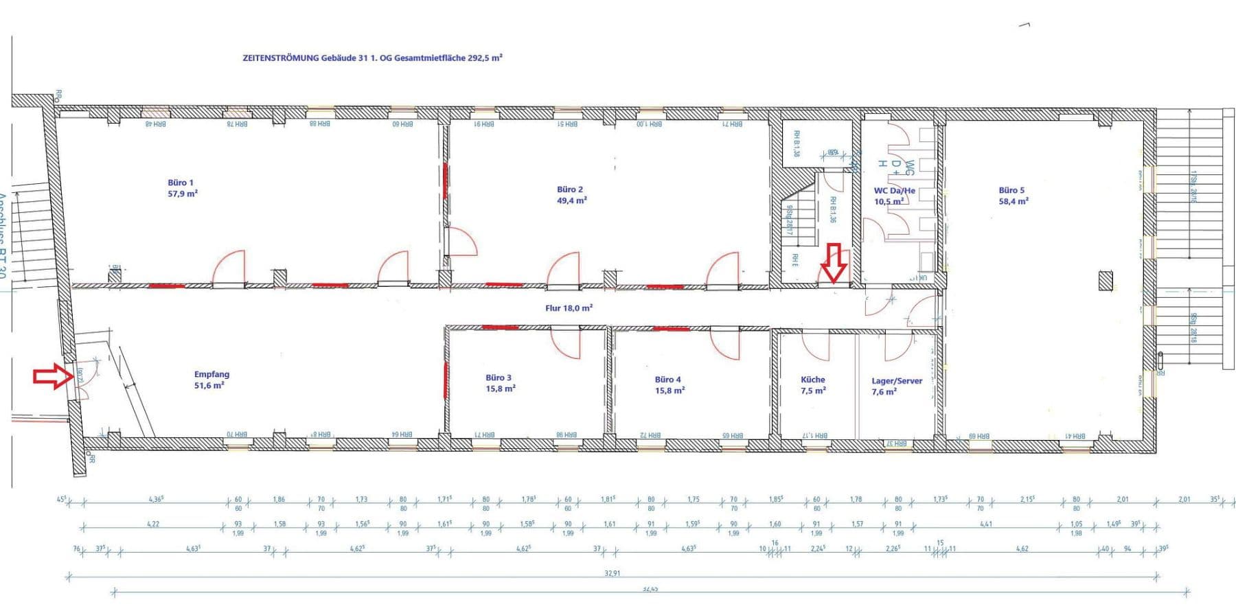 Pronájem kanceláře 293 m², Königsbrücker Straße 96, Dresden, Sasko Pronájem kanceláře 293 m², Königsbrücker Straße 96, Dresden, Sasko